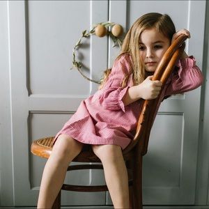 Petite Plume Red Gingham Victoria Nightgown